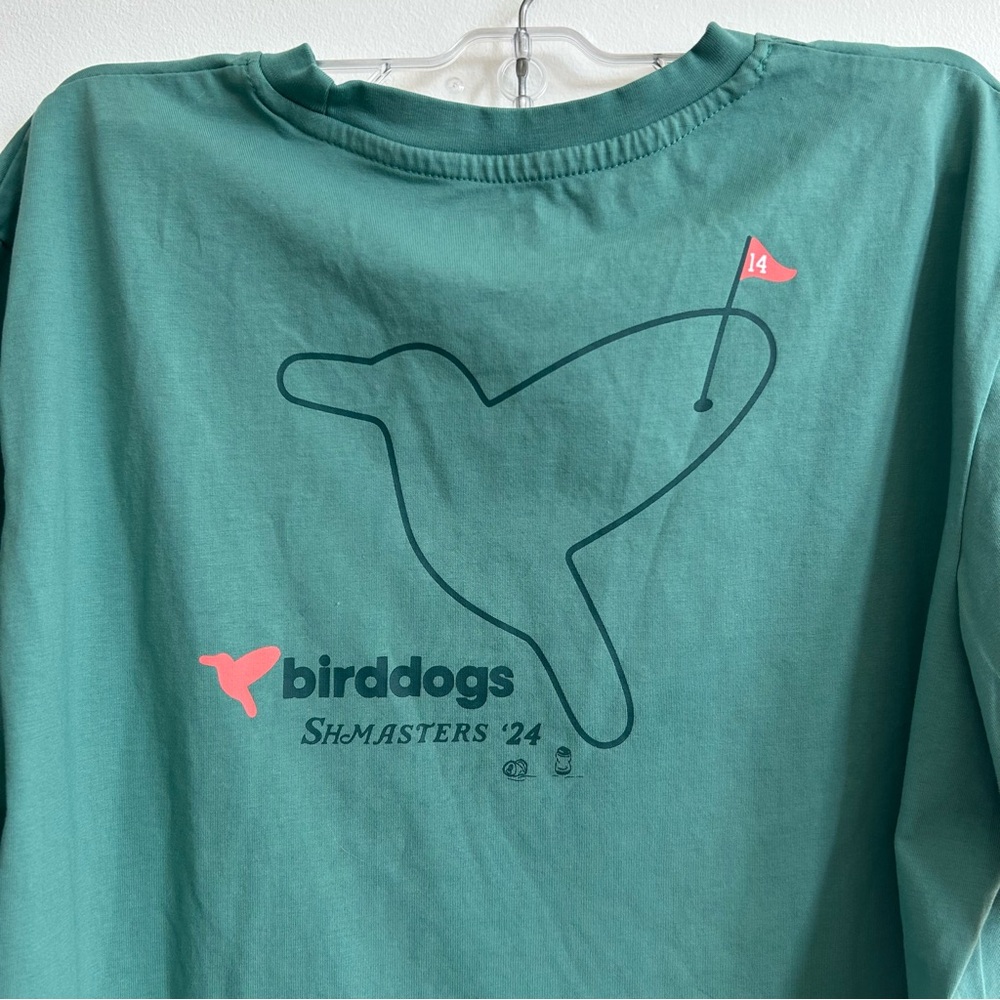 Birddogs Green Golf Shmasters 2024 T Shirt Large